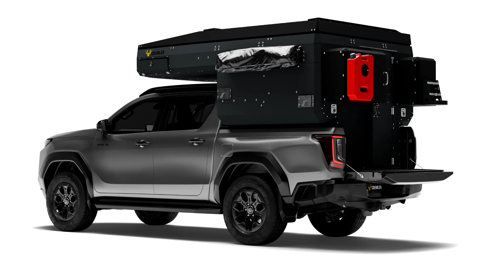 Crawler ANKA 300X — rear hatch open