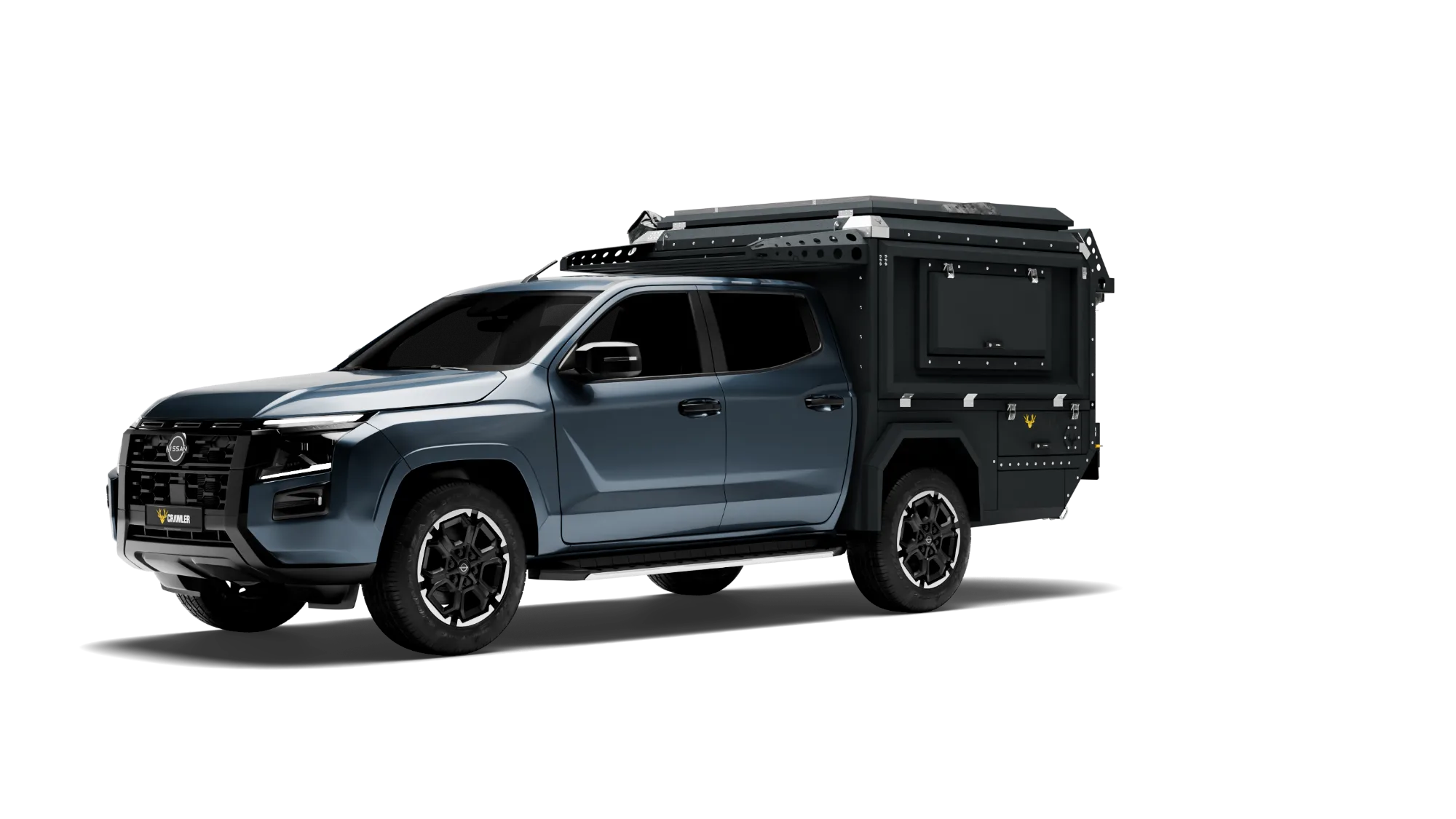 Exterior Color: Dark Grey (Ral 7021) (Matte,Rough)